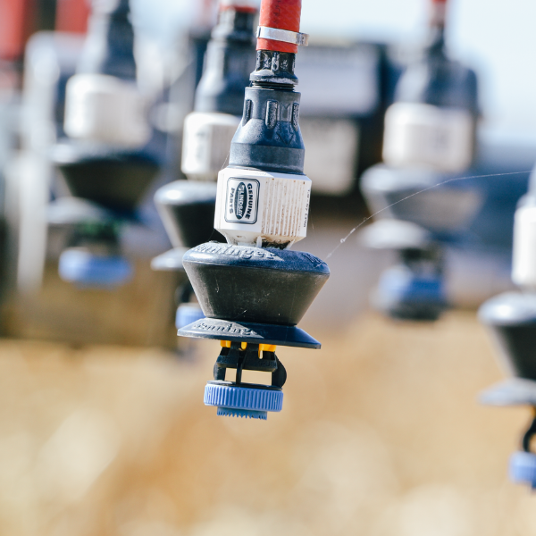 photo of an irrigation sprinkler head